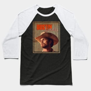 dustin lynch 2 Art Drawing Baseball T-Shirt